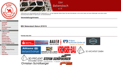 Desktop Screenshot of esv-gebensbach.de